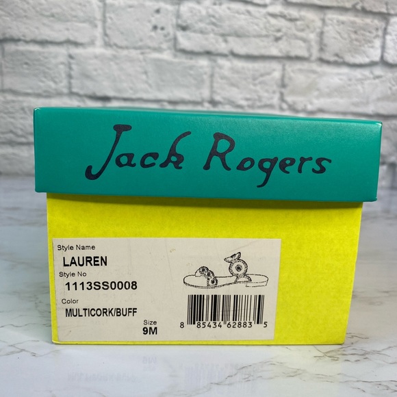 Jack Roger Multicolor Cork Sandals - Picture 6 of 6